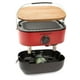 thumbnail image 2 of Parrilla de gas portátil Cuisinart color rojo, 2 of 3