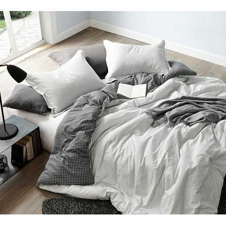 Contrarian Faded Black And White Oversized Comforter 100