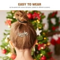 thumbnail image 3 of FONWILYO 2Pcs Golden Alloy Star Hair Clips Elegant Five Pointed Star Hair Pins for Decorative Use, 3 of 8