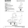 thumbnail image 2 of Moen 8957 M-BITION Commercial Bar Faucet, Chrome, 2 of 2