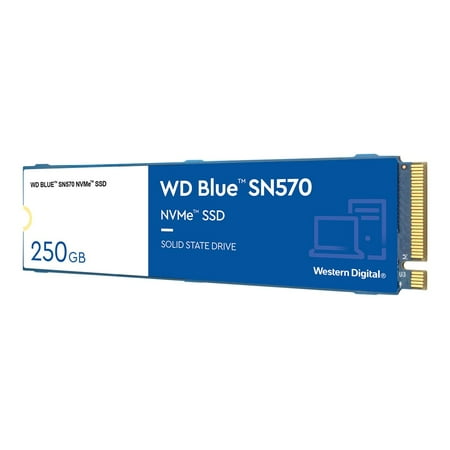 UPC: 0718037887234 | WD Blue SN570 WDS250G3B0C 250GB Solid State Drive – M.2 2280 Internal – (PCI Express NVMe 3.0×4)