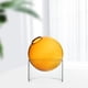 thumbnail image 3 of Jarrón de vidrio transparente con burbujas para plantas hidropónicas. Jarrón de vidrio transparente para flores. Naranja corto, 3 of 8