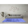 thumbnail image 3 of Ahgly Company Indoor Rectangle Oriental Blue Industrial Area Rugs, 2' x 4', 3 of 4