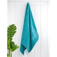 thumbnail image 6 of Cotton Paradise 100% Cotton 4 Piece Turkish Bath Towel Set, Soft Plush Towels Clearance Bathroom Set, Aqua, 6 of 7