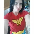 thumbnail image 5 of Wonder Woman Symbol Women's Costume T-Shirt-Fitted Large, 5 of 5