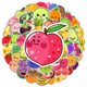 thumbnail image 4 of Pegatinas Kawaii Fruit de vinilo impermeable para decoración, 60 unidades, 4 of 4