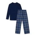 thumbnail image 2 of Wonder Nation Boys Long Sleeve Graphic Top with Jogger Pants Sleep Pajama Set, Sizes 4-18, 2 of 4