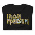 thumbnail image 2 of Iron Maiden - Logo Eddie Jumbo Print Unisex T-Shirt - Black - Small, 2 of 7