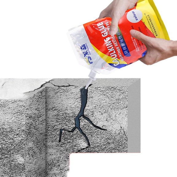 SSKFHGI Concrete Crack Waterproof Repair Sealant Caulking Glue Resistant QuickDry