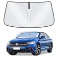 thumbnail image 1 of Parasol Parasol Para Volkswagen Jetta Cubierta De Parabrisas Parasol De Ventana Delantera De 4 Capas Ajuste Personalizado Vw Jetta 2019-2024 2025 Visera Solar 240T Bloques De Sombra Retráctiles Enfria, 1 of 1
