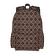 thumbnail image 2 of Disketp Brown Gold Grid Mochila Escolar de Gran Capacidad y Peso Ligero, Mochila de Viaje Ideal para Escuela, Trabajo y Uso Diario, Cómoda y con Estilo, 2 of 8