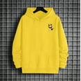 thumbnail image 4 of YMNXA Mens Hoodies Long Sleeve Abstract Print Comfortable Loose Fit Fashion Sweatshirt For Casual Daily Wear Yellow Xl, 4 of 5
