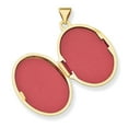 thumbnail image 2 of 14k Polished Oval Locket in 14k Yellow Gold, 2 of 3