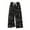 Khaki, variant on Bmisegm Women's Spring and Summer Beach Pants Cotton Silk Home Clothes Pants Pants for Women Dark Gray One Size