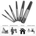 thumbnail image 3 of Damaged Screw Extractor, Broken  Extractor 6 Pcs Durable Widely  Steel  for Mechanical Repairs, 3 of 8