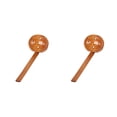 thumbnail image 3 of Matsuzay Cuchara de con mango largo para cocina, postre, arroz, sopa, cuchara, cucharas de cocina, cuchara de madera, accesorios de Colador 2piezas, 3 of 6