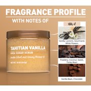 Shea Sugar Scrub, Tahitian Vanilla, 18 oz