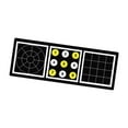 thumbnail image 3 of koolsoo Kids Agility Footstep Training Mat Improve Speed Strength Agility Ladder Mat Black White, 3 of 9