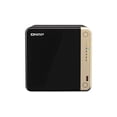 thumbnail image 1 of Servidor NAS Qnap 4 Bahías Proc Intel 8 GB RAM TS-464-8G-US negro 22.65, 1 of 6