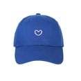 thumbnail image 1 of Trendy Heart Embroidered Baseball Cap for Daily Wear - Adjustable and Versatile Headgear for All Seasons, 1 of 4