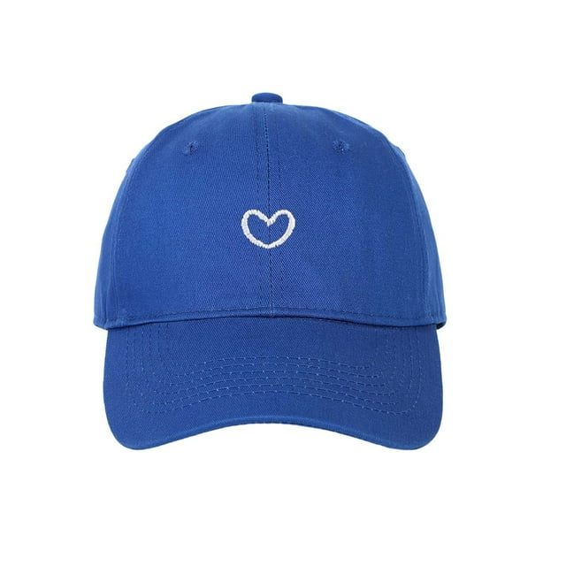 Trendy Heart Embroidered Baseball Cap for Daily Wear - Adjustable and Versatile Headgear for All Seasons