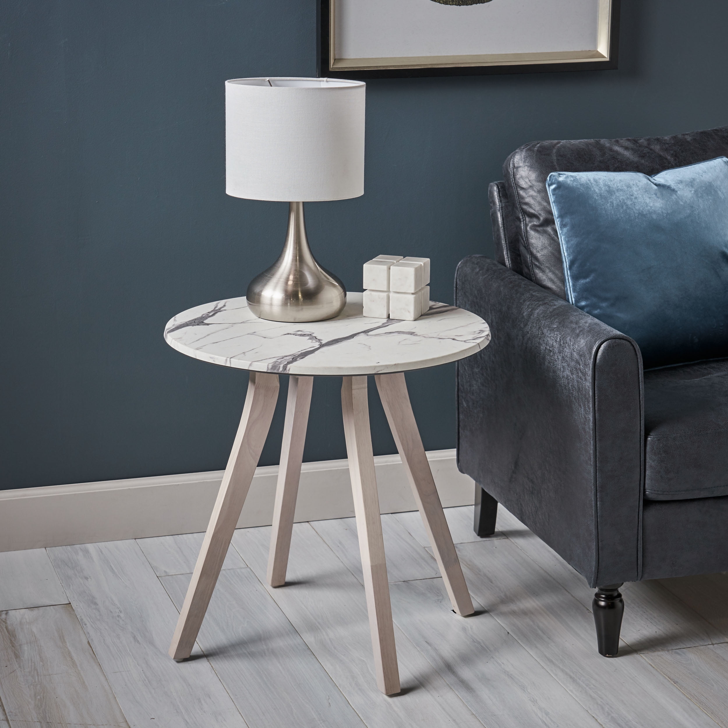 circular lamp table