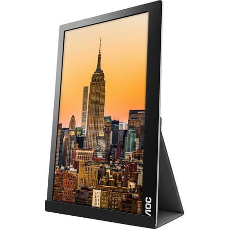 AOC - I1601C 15.6" LED IPS FHD USB-C Portable Monitor - Black