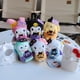 thumbnail image 3 of Kulomi-Llavero de dibujos animados para Halloween, muñeco de Peluche de 10cm con capa de Diablo y fantasma, 3 of 5