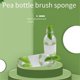 thumbnail image 2 of 18PCS Green Beans Bottle Cleaning Sponge Kitchen Cup Clean Brush, 2 of 5