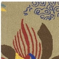 thumbnail image 3 of Country & Floral Rug - Four Seasons Polypropylene -Light Olive/Green-Color:Light Olive/Green,Design:Country & Floral,Shape:Runner,Size:6'L x 2' 3''W, 3 of 5