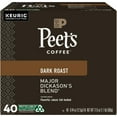 thumbnail image 4 of Peet's Coffee Major Dickason's Blend Single-Serve Keurig K-Cup Pods Dark Roast 40/Box (373354), 4 of 7