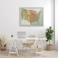 thumbnail image 2 of Stupell Industries Vintage United States Map Major Land Uses 1950, 48 x 36, Design by Daphne Polselli, 2 of 6