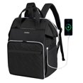 thumbnail image 1 of Mochila de punto Leudes mejorada negra 32 x 21 x 40 cm USB, 1 of 7