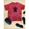 thumbnail image 3 of Sea Turtle Stencil Back Tie Dye Crystal Men -Image by Shutterstock, Male Large, 3 of 4