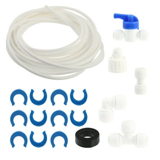 Wovilon Fridge Water Line Connection And Ice Maker Installation Kit For  Reverse Osmosis Ro Systems & Water Filters 10M Safe Hose For Fridge 