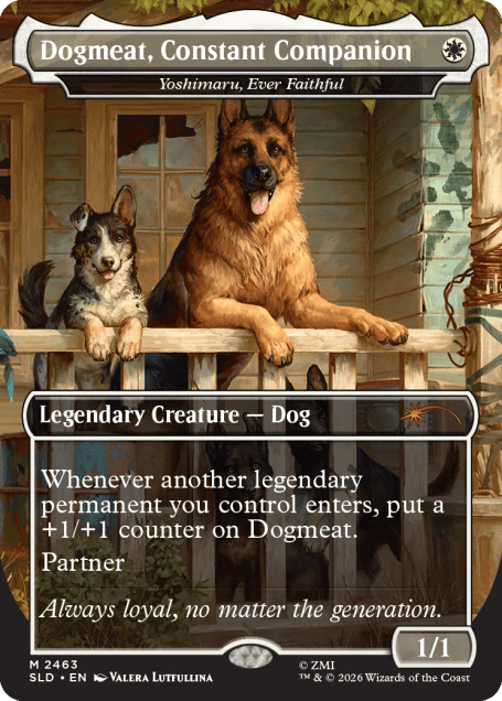 Magic the Gathering Secret Lair x Fallout: Greet the Dog (Foil)