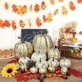 thumbnail image 5 of Gomaty 14PCS Thanksgiving Artificial Pumpkins Home Decoration Set, Artificial Vegetables Harvest Decoration, 5 of 7