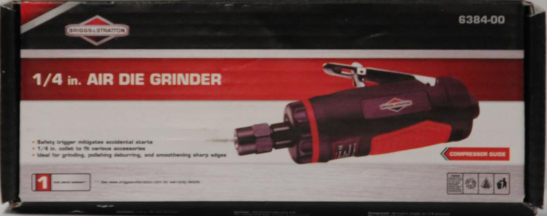 Alton Industry Briggs and Stratton Air Tools and Accessories Air Die Grinder, BSTDG001 - image 2 of 2
