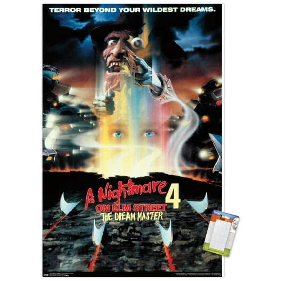 A Nightmare on Elm Street 4: The Dream Master - One Sheet Wall Poster, 22.375" x 34"