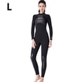 thumbnail image 4 of DivaSail Wetsuits Buceo Traje de buceo Hombre y traje de mujer Piel de buceo transpirables para buceo Snorkeling Surfing Natación Mujer / Negro 【L】 Advancent OD003279-08, 4 of 7