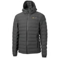 thumbnail image 2 of Men's-Cutter & Buck  Gray Tennessee Volunteers Mission Ridge Eco Insulated Repreve Hooded Full-Zip Puffer Jacket, 2 of 3