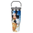thumbnail image 1 of YIXIGGC30 Oz Mignon Dessin Animé Mickey Mouse Gobelet avec Couvercle à Paille Rabattable Poignée Supérieure, Tasse de Voyage en Acier Inoxydable Isolée sous Vide pour Voiture, Cadeau de Saint-Valentin Halloween Anniversaire Noël JU223-692, 1 of 8