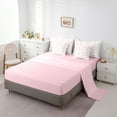 thumbnail image 4 of Pink Bowknot 7 Piece Comforter Set Queen Bow Knot Bedding Butterfly Knot Bow Tie Sheet Set Bed in A Bag Aesthetic Coquette Bedroom Decor Geometric Cartoon Duvet Insert, 4 of 5