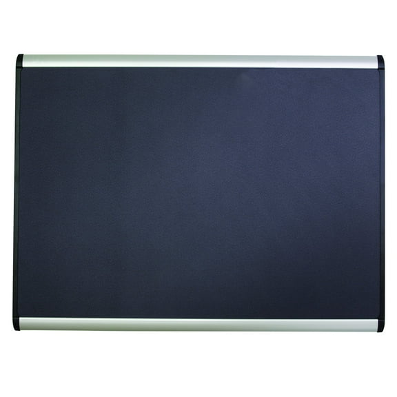 Quartet Magnetic Fabric Bulletin Board - 48" Height X 72" Width - Fabric Surface - Aluminum Frame (MB547A)