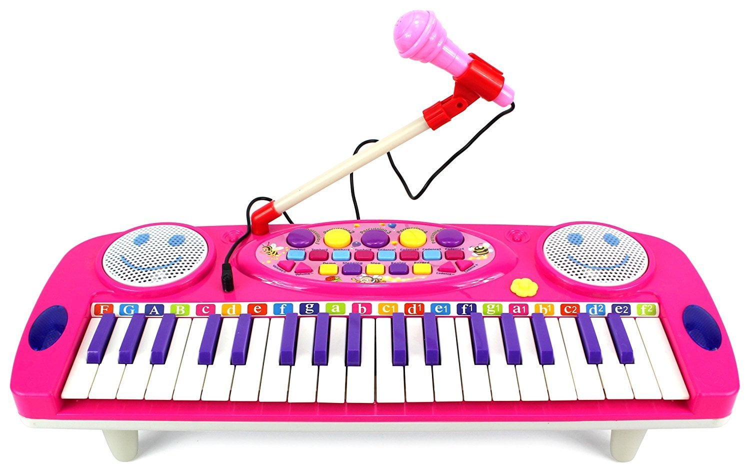 61 Keys Kids Piano Toy Multi-Function Electronic Keyboard Organ Musical Instrument for Kids Nephew Granddaughter Black Daughter Lonian Piano Keyboard Toy for Kids Son Grandson