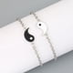 thumbnail image 3 of par de pulseras de amistad a juego con el Yin Yang. Pulseras de pareja. Joyería para parejas., 3 of 7