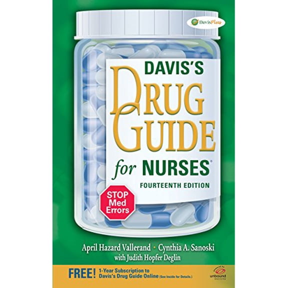Pre-Owned Davis's Drug Guide for Nursesr (Paperback) 0803639767 9780803639768