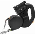 thumbnail image 1 of HELIAHOO Dual Retractable Dog Leash for Small Dogs-Dog Walking Belt for Running Hiking Training with 360 Tangle-Free,Double Dog Leash with Reflective Nylon Ribbon for Pomeranian, Teddy AZ83-4719, 1 of 9