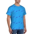 thumbnail image 5 of Rocae Party Shark Cute for Men's Moisture-Wicking Crew Tee - T-Shirt for Sports, Outdoor Activities, and Casual Wear3X-Large, 5 of 9