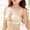 Khaki, variant on Bras for Women GaThRRgYP Women's Push Up Bra Soft Seamless Deep V Bras Adjustable Drawstring Bras